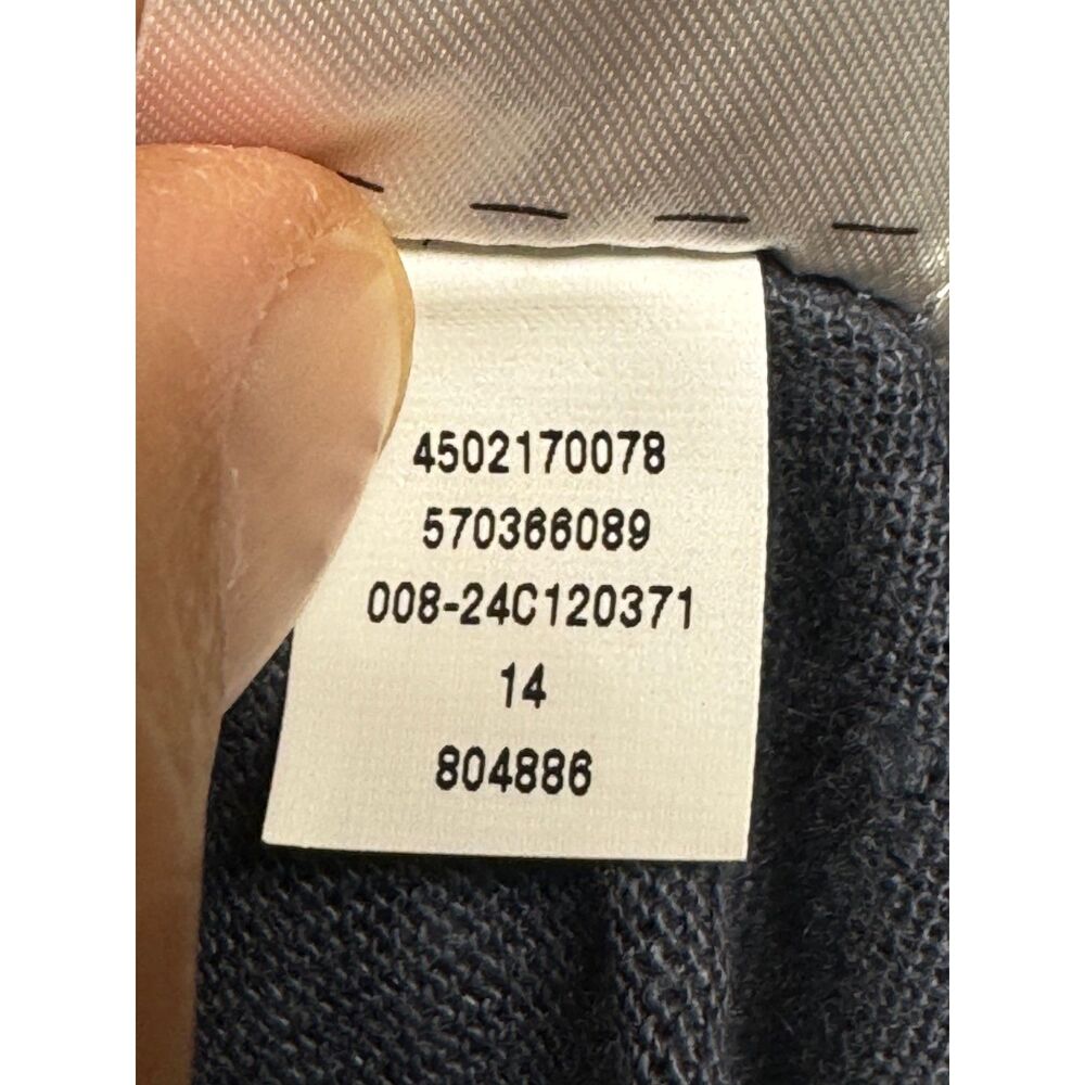 CHICO'S 100% Linen V-Neck Embellished Tunic, Sz 4 (XXL) - Picture 9 of 9
